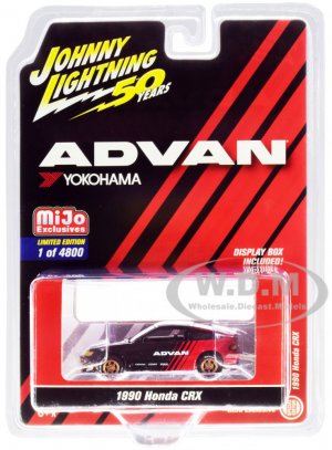 1990 Honda CRX ADVAN Yokohama Johnny Lightning 50th Anniversary
