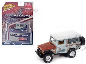 1980 Toyota Land Cruiser Gray and Red Primer (Weathered)