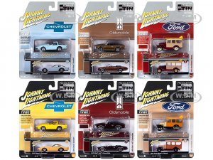 Johnny Lightning Collectors Tin 2023 Set of 6 Cars Release 1