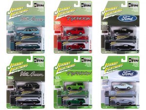 Johnny Lightning Collectors Tin 2025 Set of 6 Cars Release 1