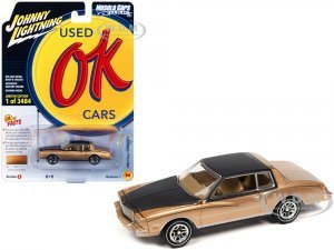 1980 Chevrolet Monte Carlo Light Camel Gold Metallic with Black Top and Hood