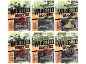 Wheeled Warriors Military 2021 Set B of 6 pieces Release 1  - 1 100