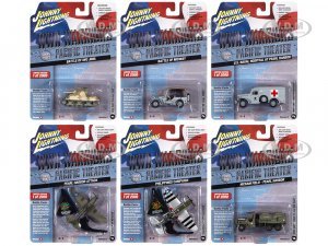 WWII Warriors: Pacific Theater Military 2022 Set A of 6 pieces Release 2