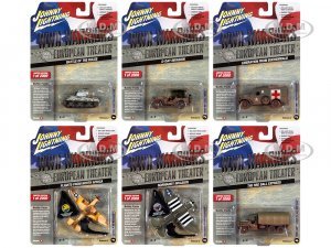 WWII Warriors: European Theater Military 2022 Set B of 6 pieces Release 2