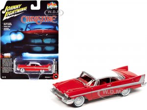 1958 Plymouth Fury Red with White Top (Daytime Version) Christine (1983) Movie Pop Culture Series