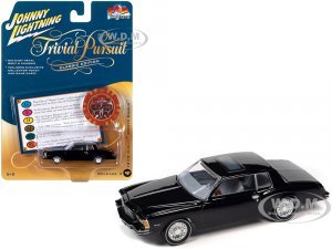 1979 Chevrolet Monte Carlo Black with Poker Chip and Game Card Trivial Pursuit Pop Culture 2023 Release 2