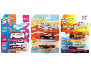 Johnny Lightning 2-Packs 2023 Set A of 6 pieces Release 2