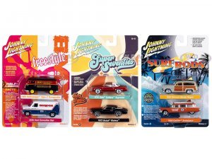 Johnny Lightning 2-Packs 2023 Set B of 6 pieces Release 2