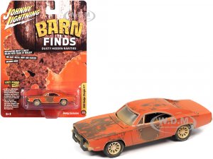 1969 Dodge Charger R T Orange (Unrestored) Barn Finds