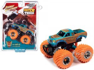 Tiki Terror Monster Truck Who do Voo Doo? with Driver Figure Monster Trucks Series