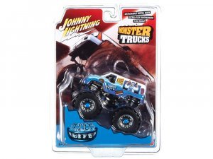 Frost Bite Monster Truck I Scream You Scream with Black Wheels and Driver Figure Monster Trucks Series