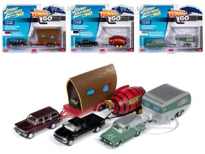 Tow & Go Series 2 Set B of 3 Cars Johnny Lightning 50 Years