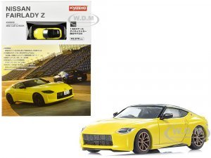 Nissan Fairlady Z RHD (Right Hand Drive) Ikazuchi Yellow with Black Top with Mini Book No.13