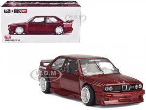 BMW M3 (E30) Kaido GT V1 Red Metallic with Graphics (Designed by Jun Imai) Kaido House Special