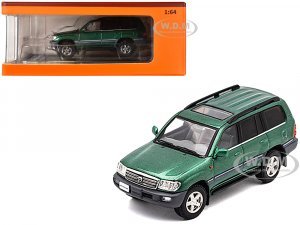 Toyota Land Cruiser 100 Green Metallic with Roof Rack