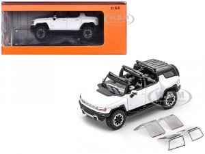2023 GMC Hummer EV SUV White with Black Top