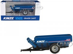 Kinze 1521 Grain Cart with Flotation Tires Blue