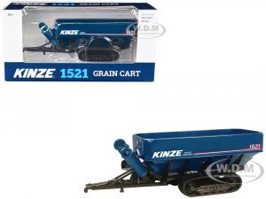 Kinze 1521 Grain Cart with Tracks Blue