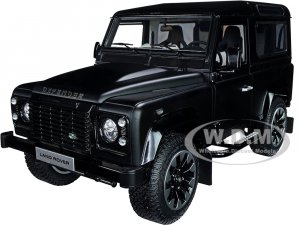 Land Rover Defender 90 Works V8 Matt Black with Gloss Black Top 70th Edition