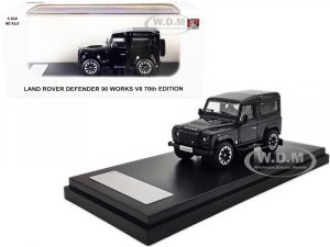 Land Rover Defender 90 Works V8 Black Metallic 70th Edition