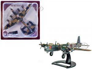 Short Stirling Mk.III Aircraft Jolly Roger No. 199 Squadron 100 Group (1943) British Royal Air Force Planes of World War II Series 1/144