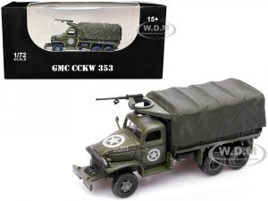 GMC CCKW 353 Truck With Mounted Gun Olive Drab 4734511-S US Army World War II 1/72