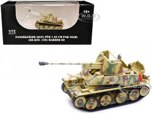 Sd.Kfz.139 Panzerjager 38(t) Fur 7.62cm PaK 36(R) Marder III Tank Destroyer #301 Germany - World War II 1/72