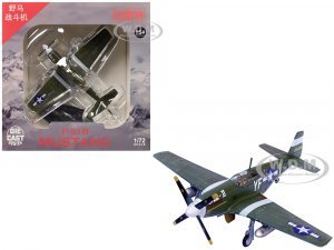 North American P-51B Mustang Aircraft Ole-II 358th Fighter Squadron 355th Fighter Group Steeple Morden Strafers (1944) United States Army Air Forces 1/72