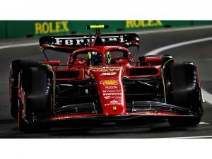 Ferrari SF-24 #38 Oliver Bearman Formula One F1 Saudi Arabia GP (2024) with Acrylic Display Case