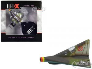 Lippisch P.13a Aircraft Prototype #23 German Luftwaffe model 1/72 Model by Luft-X