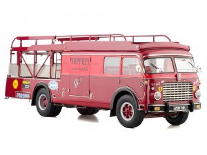 Fiat 642 RN2 Bartoletti Car Transporter Ferrari Racing Red