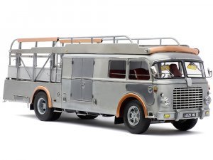 Fiat 642 RN2 Bartoletti Car Transporter Raw Metal Clear Finish