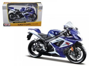 Suzuki GSX-R750 Blue Motorcycle