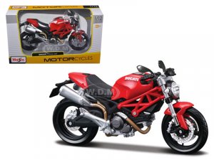 Ducati Monster 696 Red Motorcycle