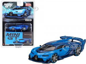 Bugatti Vision Gran Turismo Light Blue and Carbon Blue