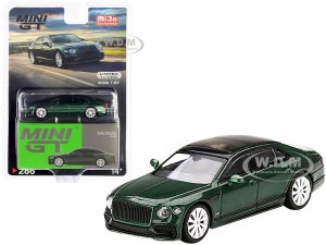 Bentley Flying Spur with Sunroof Verdant Green Metallic with Black Top