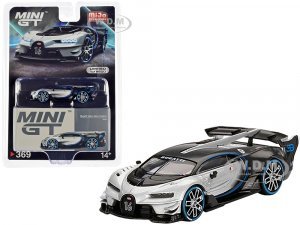 Bugatti Vision Gran Turismo Silver Metallic and Carbon