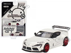 Toyota Pandem GR Supra V1.0 RHD (Right Hand Drive) Pearl White with Graphics