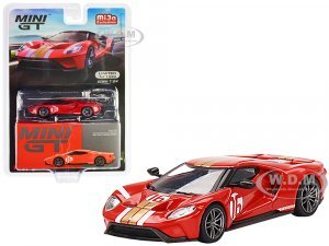 Ford GT #16 Alan Mann Heritage Edition Red with Gold Stripes