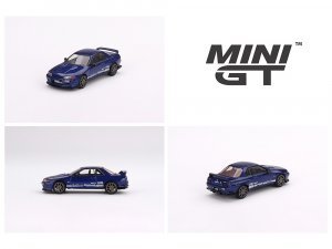 Nissan Skyline GT-R Top Secret VR32 Blue Metallic RHD