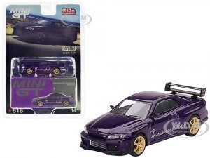 Nissan Skyline GT-R (R34) RHD (Right Hand Drive) Tommykaira R-z Midnight Purple Metallic