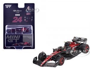 Alfa Romeo C43 #24 Zhou Guanyu Alfa Romeo F1 Team Kick Formula One F1 Australian GP (2023)