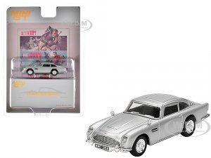 Aston Martin DB5 RHD (Right Hand Drive) Birch Silver Metallic 007 James Bond Thunderball (1965) Movie