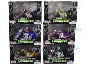 Iron Choppers Motorcycles 6 piece Set