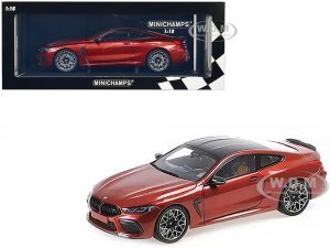 2020 BMW M8 Coupe Red Metallic with Carbon Top