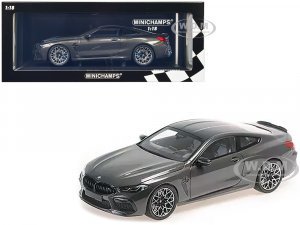 2020 BMW M8 Coupe Gray Metallic with Carbon Top