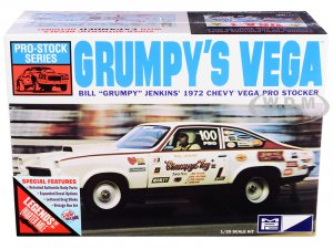 1972 Chevrolet Vega Pro Stock Bill Grumpy Jenkins Legends of the Quarter Mile 1 25 Scale Model by MPC