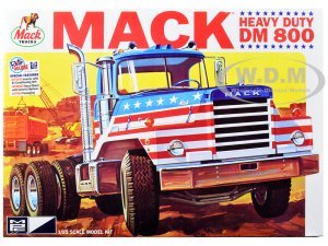 Mack DM 800 Semi Tractor Truck Scale Model by MPC
