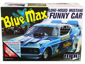 Blue Max Long Nose Mustang Funny Car 1 25 Scale