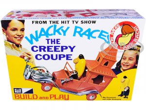 The Creepy Coupe with Big Gruesome and Little Gruesome Figurines Wacky Races (1968) TV Series 1 25 Scale Model by MPC